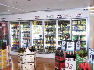 Commercial Refrigerator at a Gold Coast Bottle Shop