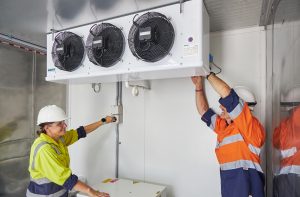Commercial Refrigeration system on the Gold Coast being serviced by Southcoast Refrigeration Experts