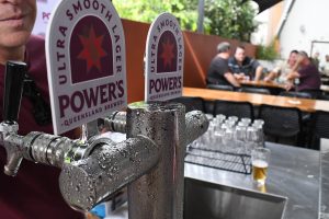 Nerang RSL beer fridge and bar taps